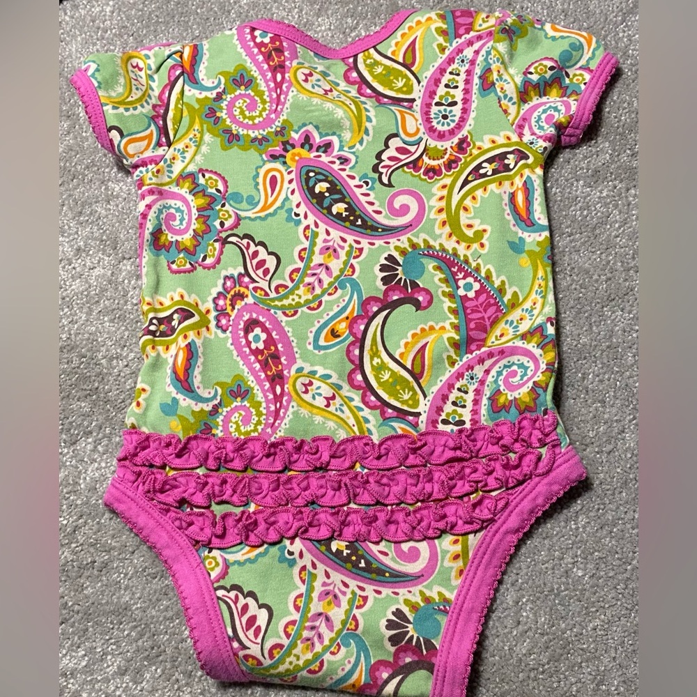 BRAND NEW Vera Bradley Ruffle Butt Onesie